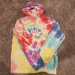 Ivory Ella Tie Dye Sweatshirt Medium